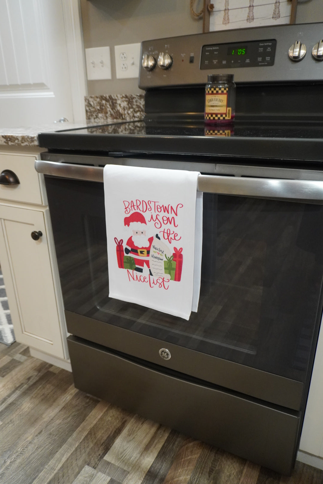 Nice List Custom NameTea Towel