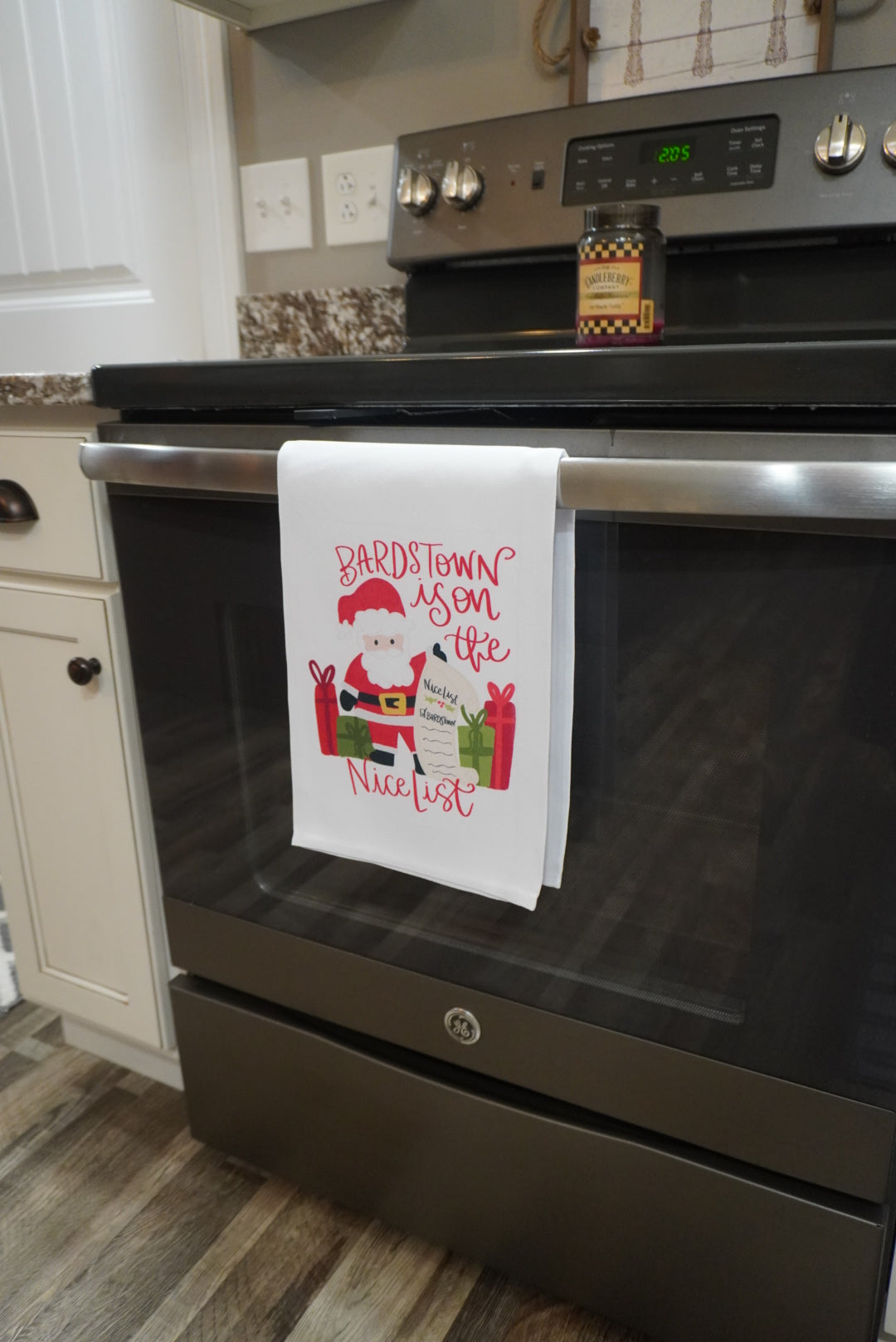 Nice List Custom NameTea Towel