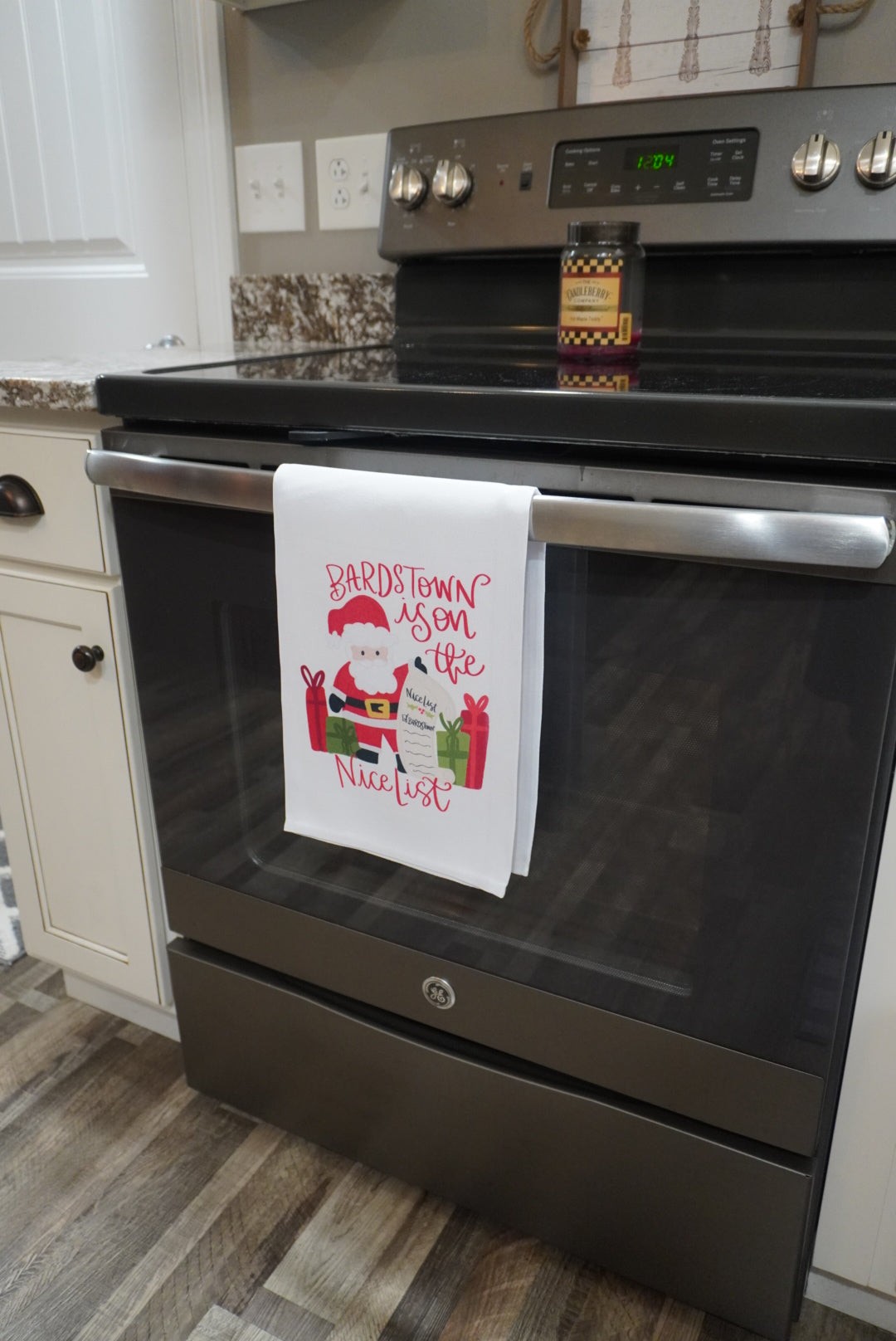 Nice List Custom NameTea Towel