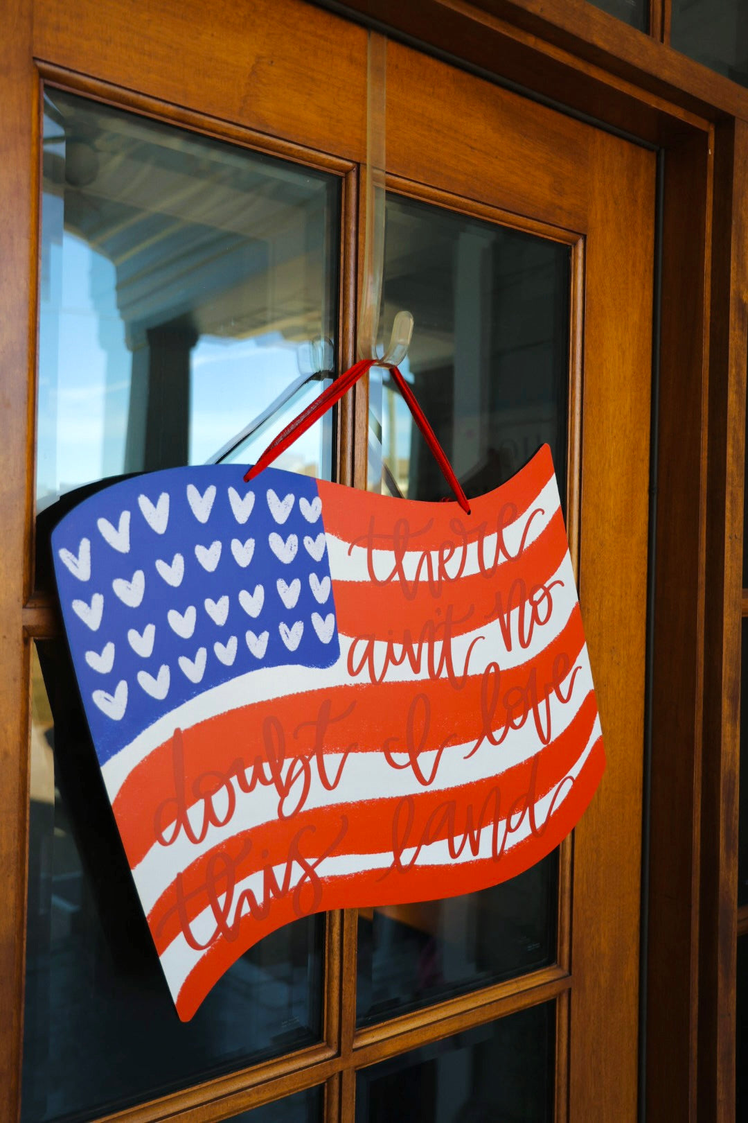 Aint No Doubt Flag Doorhanger