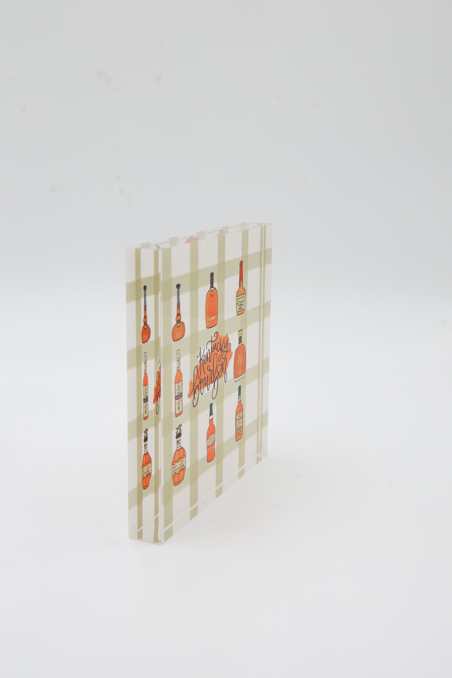 Bourbon Square Acrylic Shelf Sitter