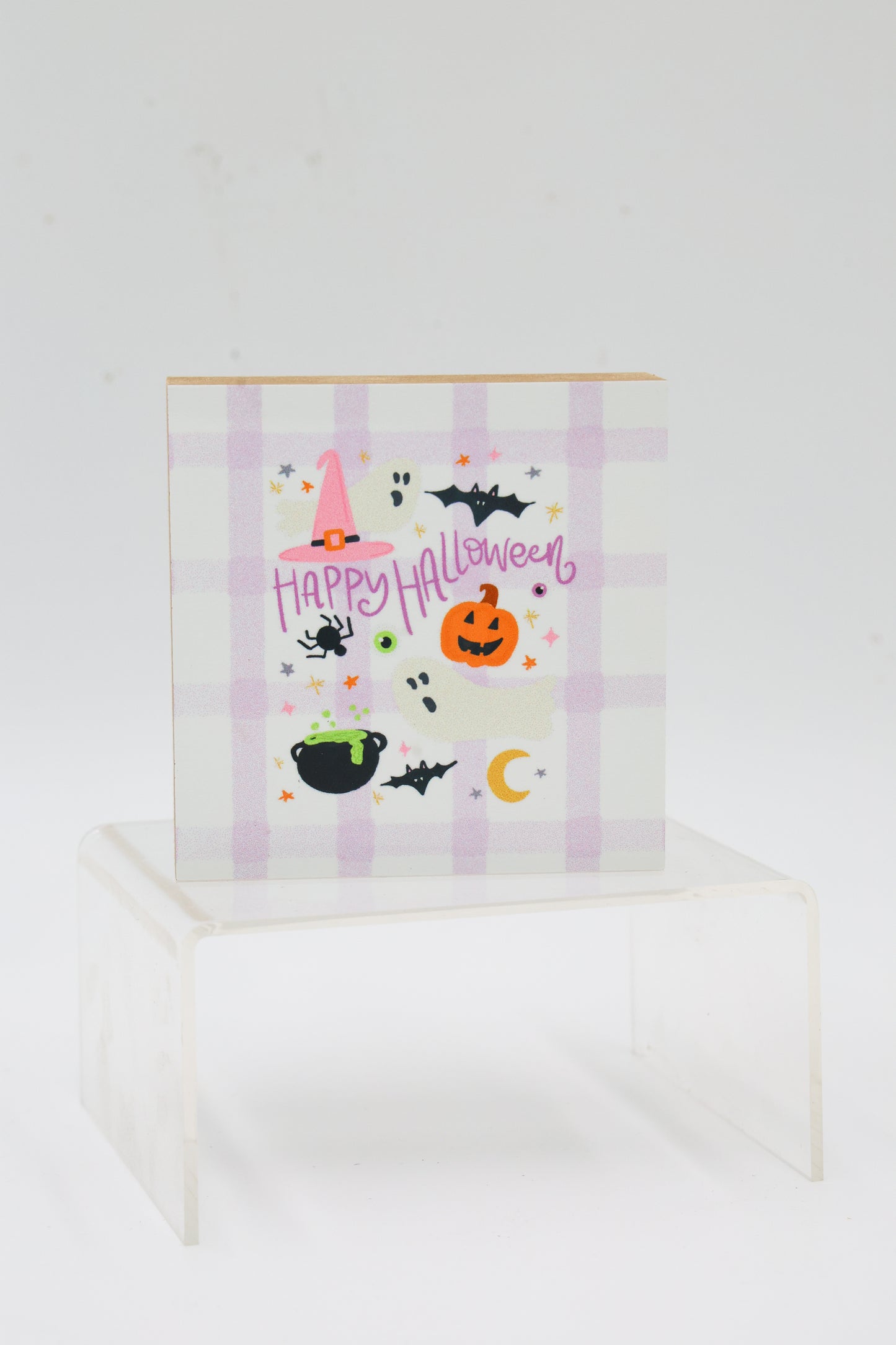 Happy Halloween Icons 4x4 Block