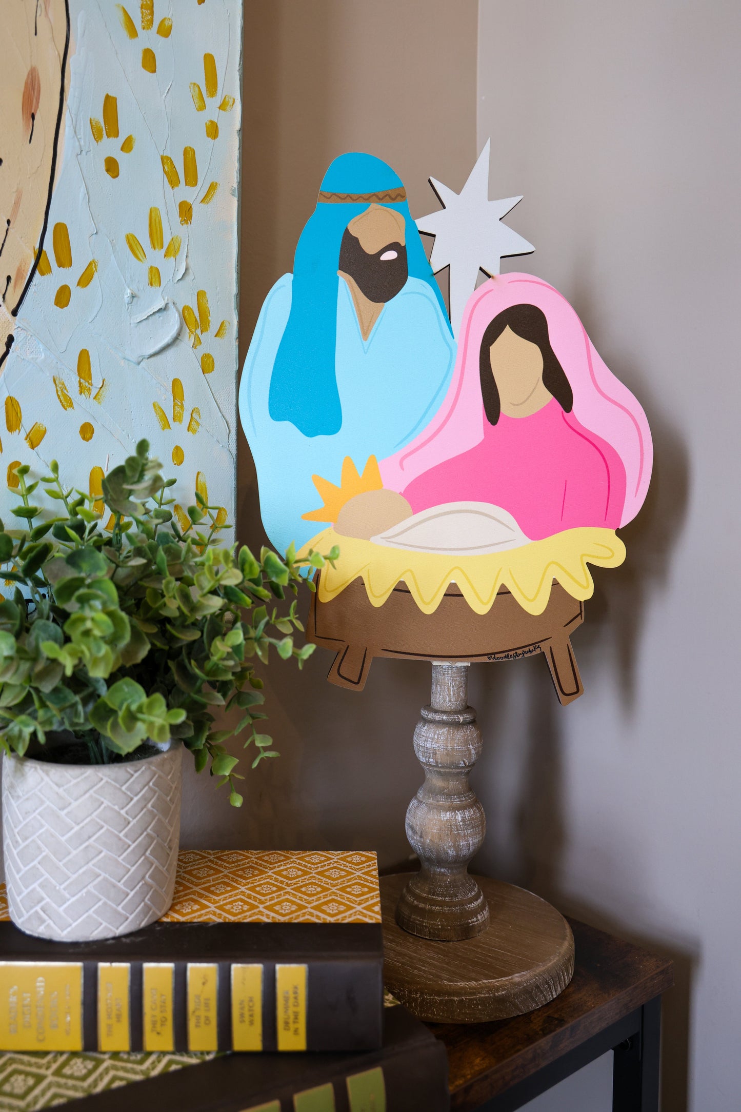 Mary and Joseph Topper