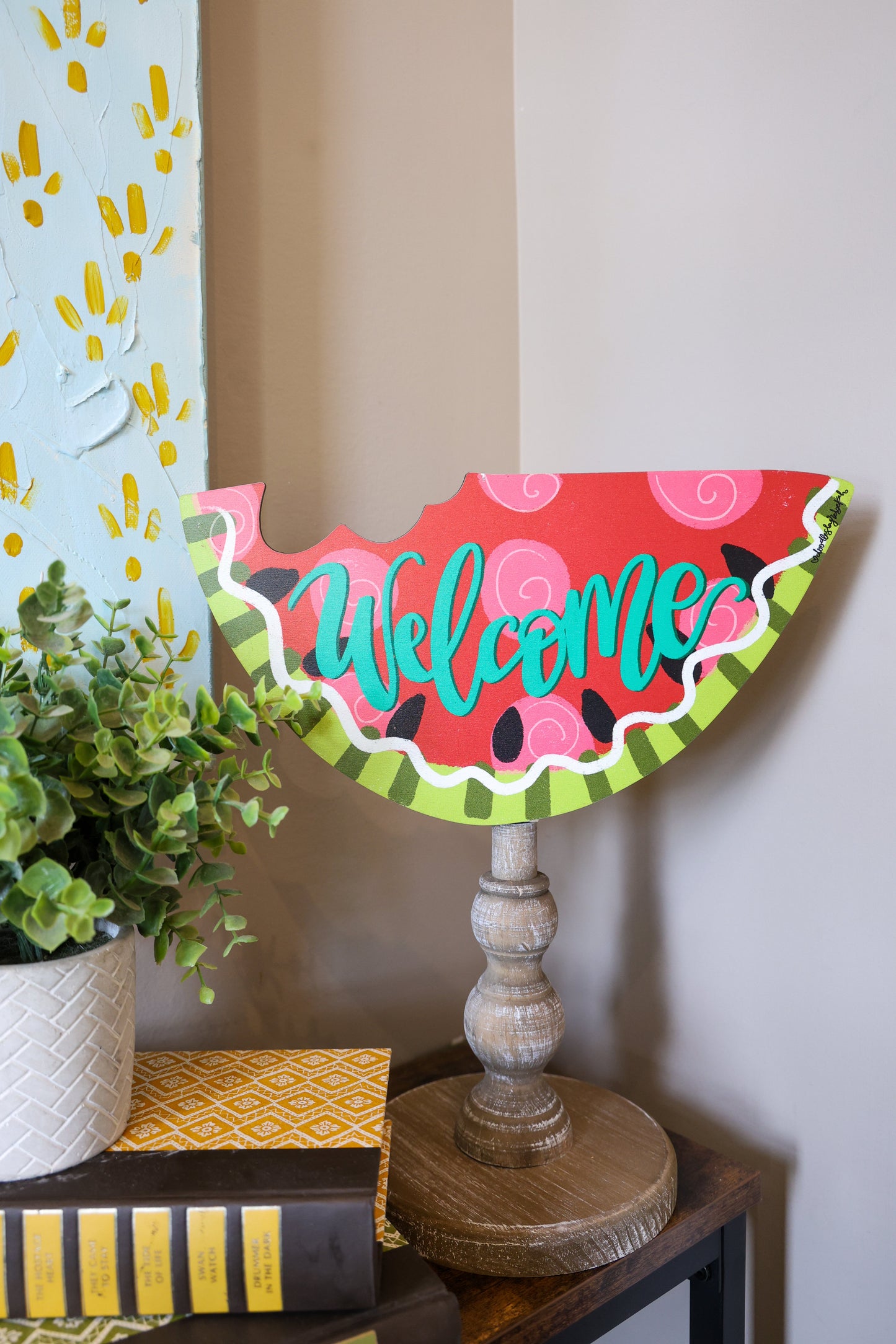 Welcome Watermelon Topper