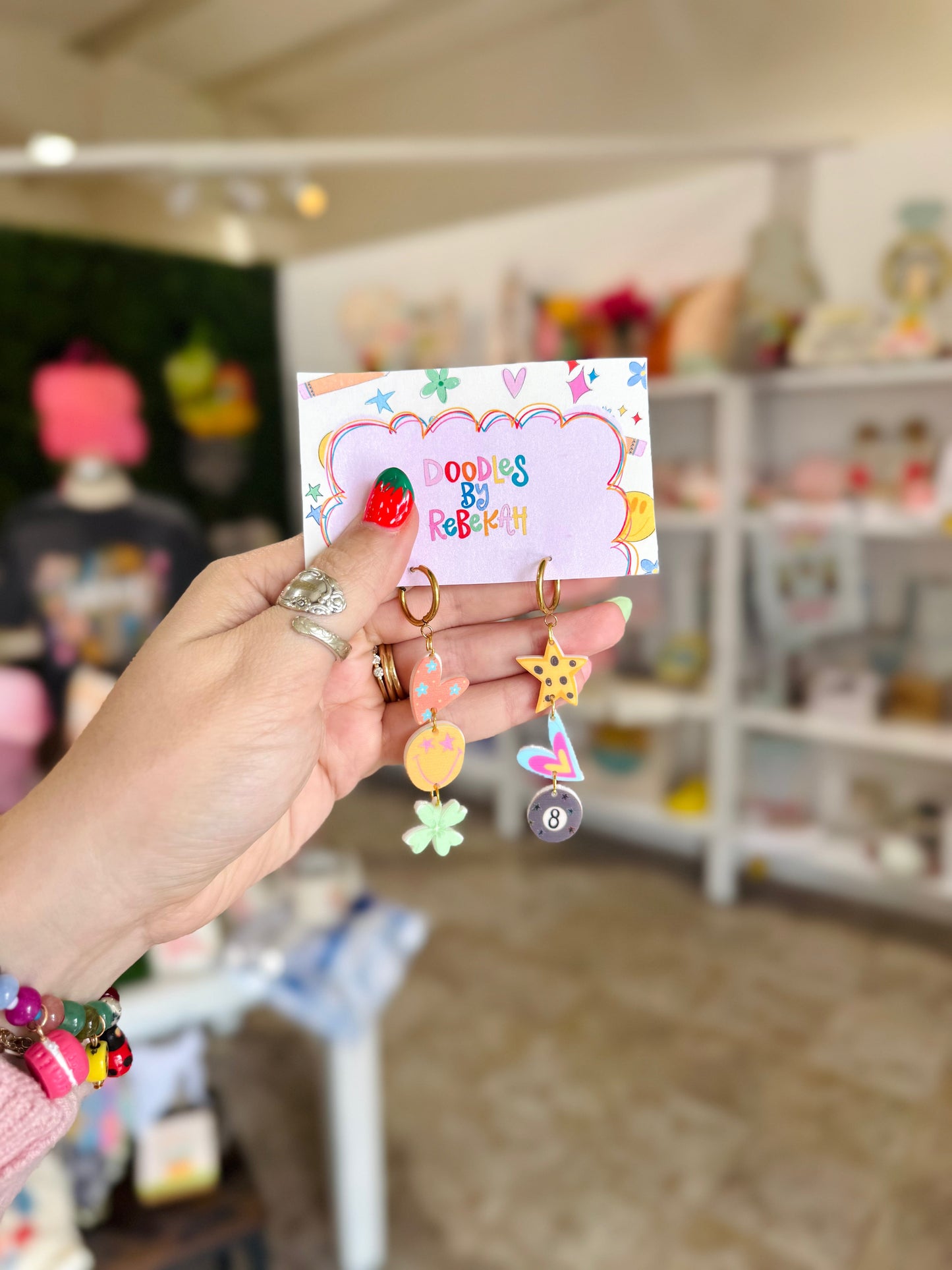 Create Your Own Happy Mismatched Earrings