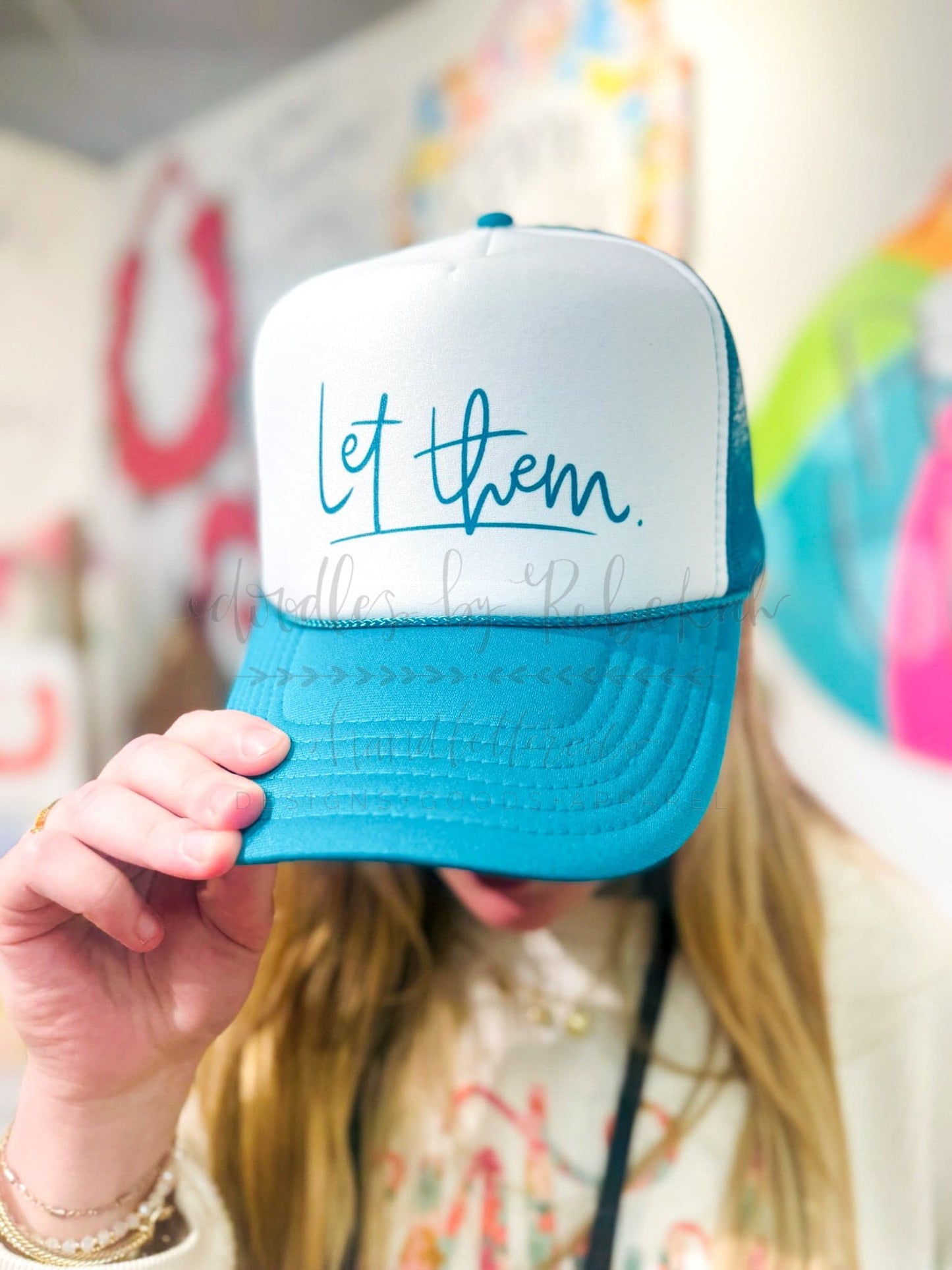 Let Them Trucker Hat - Hat