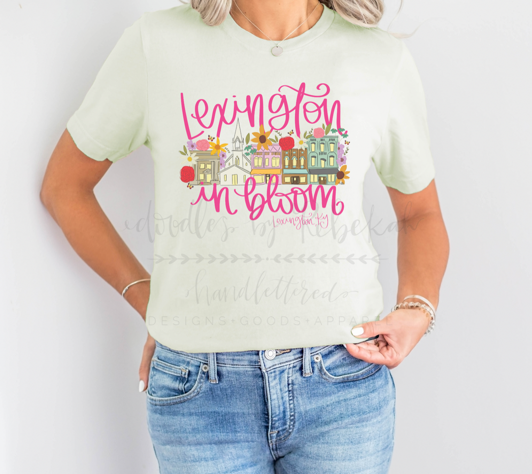 *Custom Name* In Bloom Tee