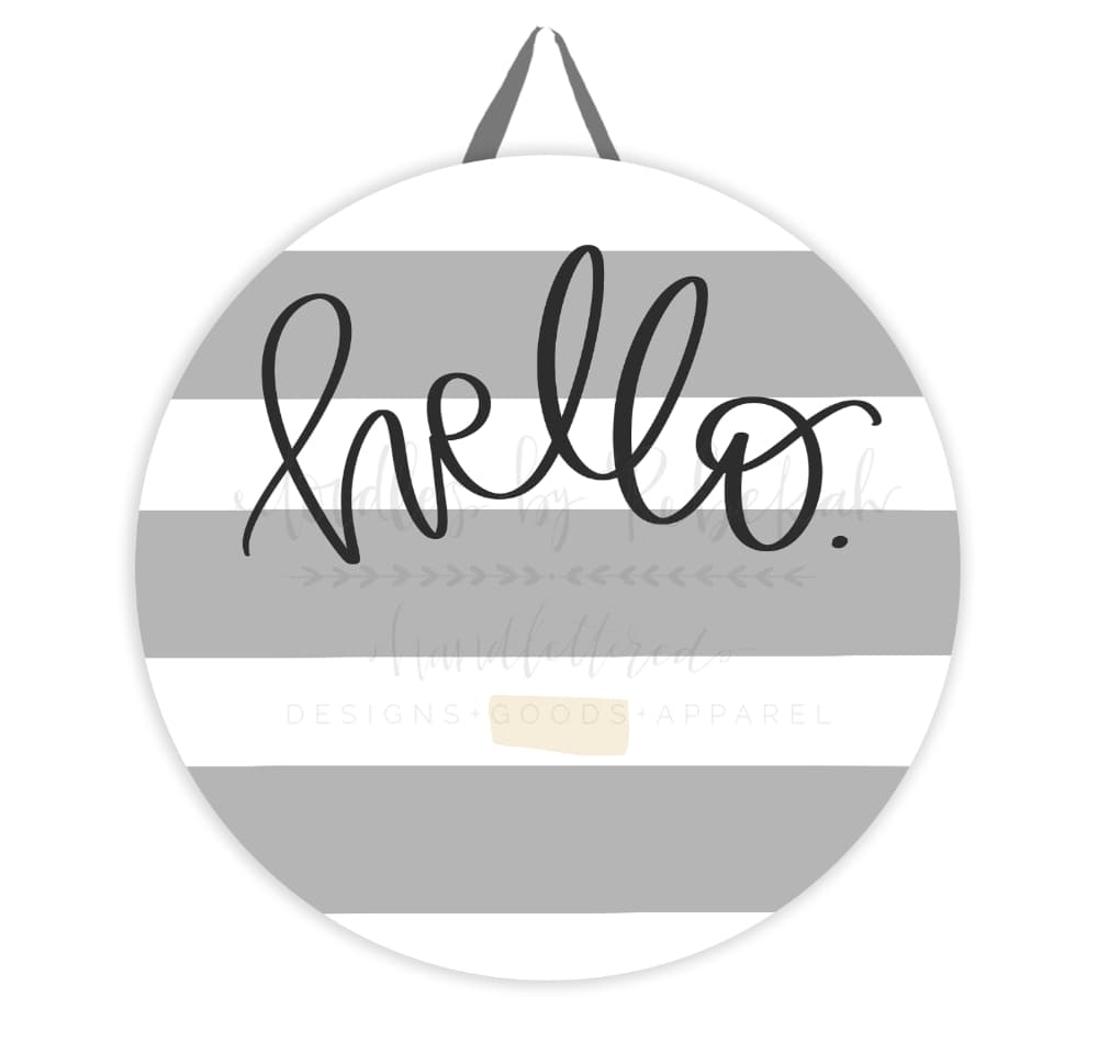 Interchangeable Door Hanger - Door Hanger