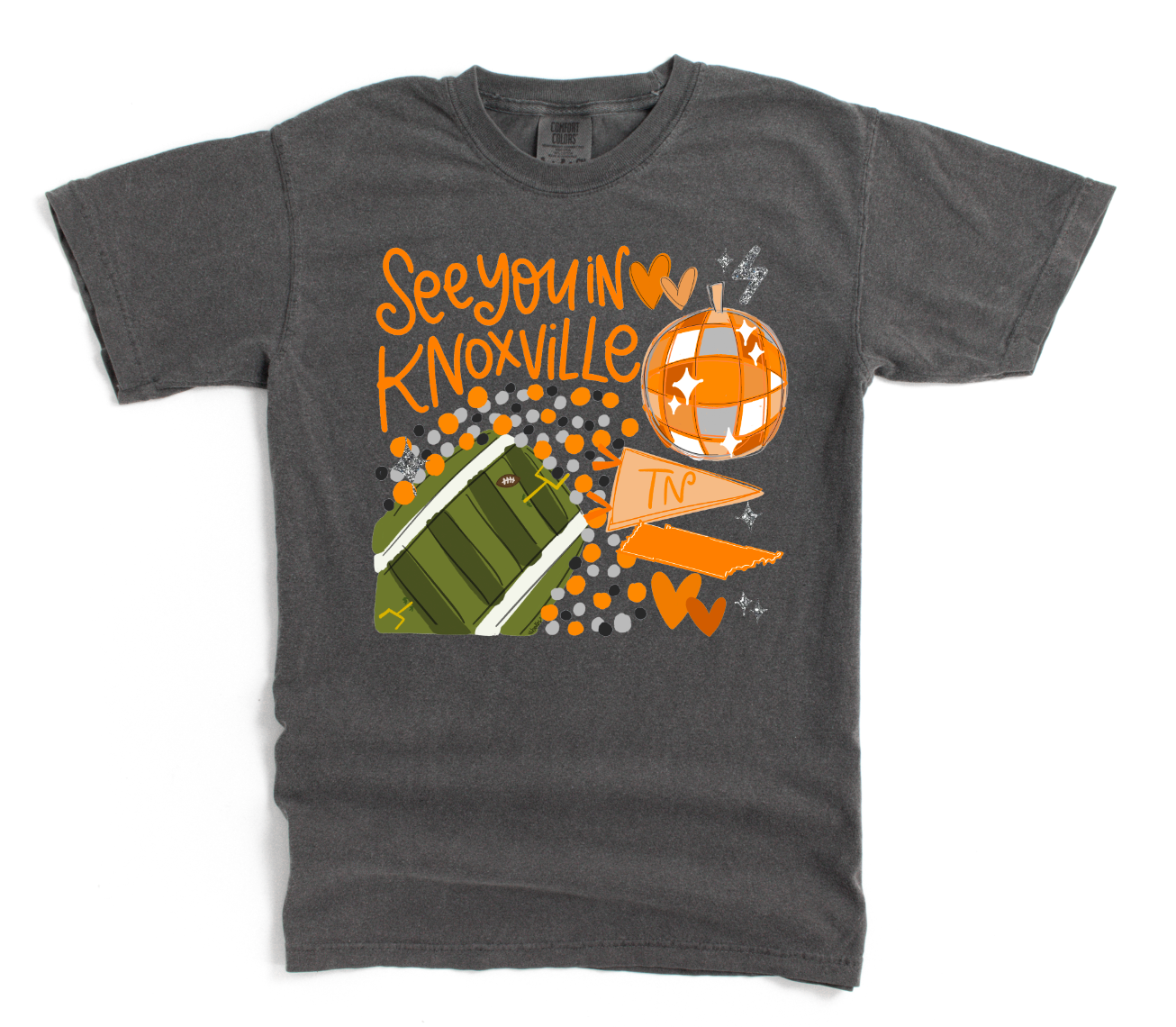 See You in Custom School Color Tee