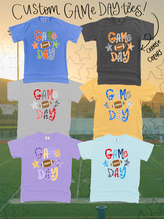 Game Day Custom School Color Tee