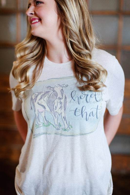 Herd That Tee - Doodles by Rebekah