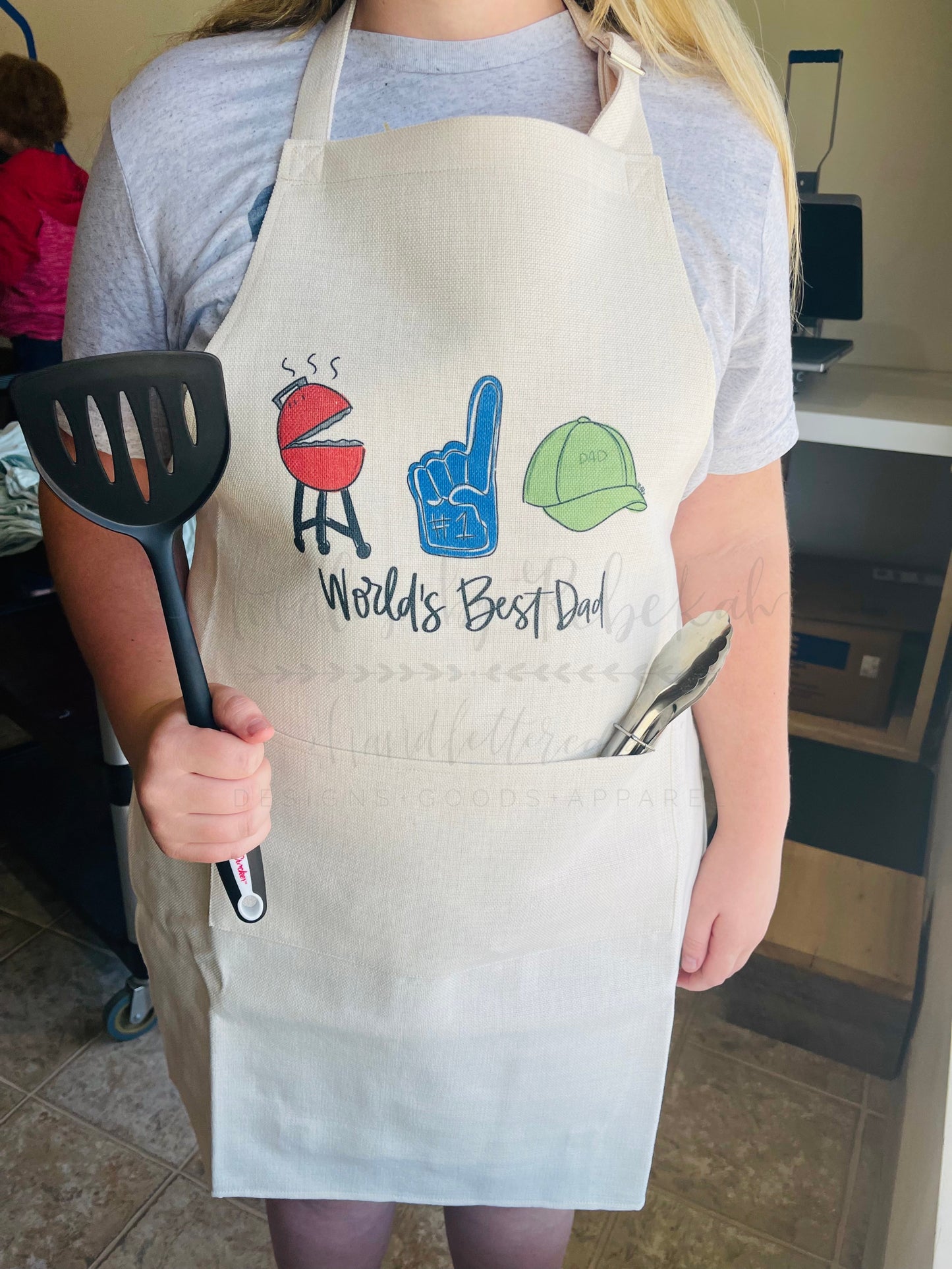 World's Best Dad Apron