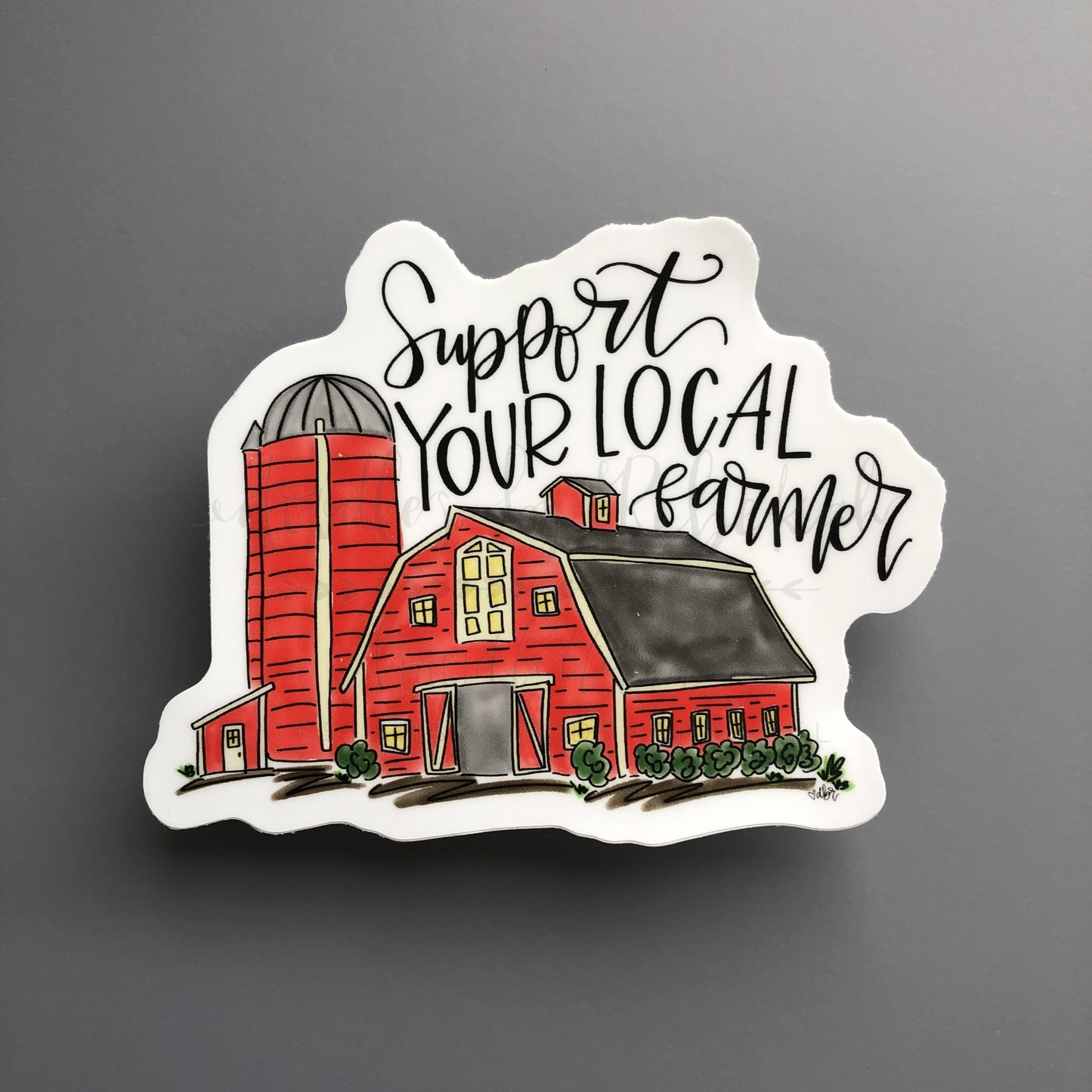 Support Your Local Farmer Sticker - Sticker