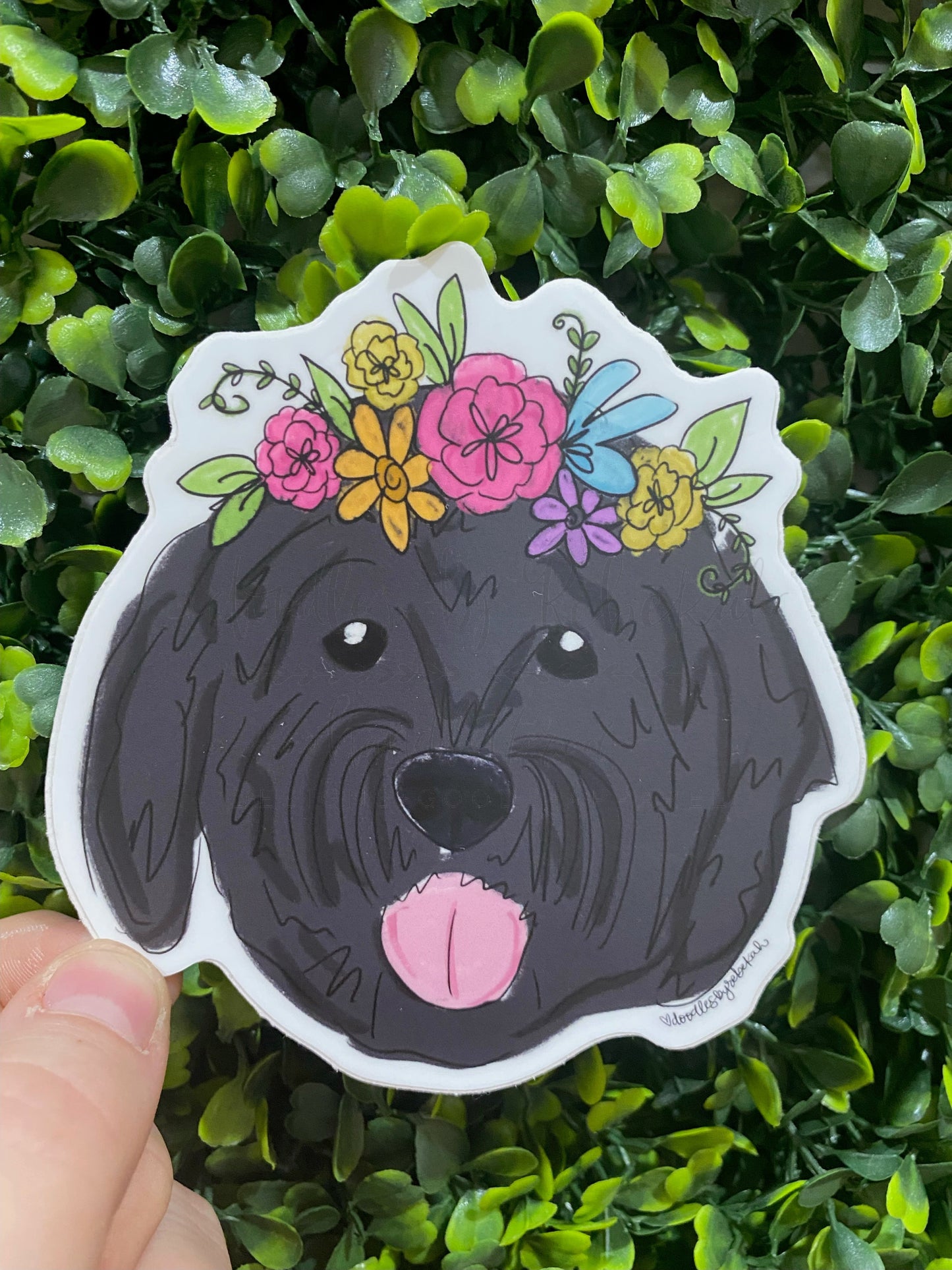Golden Doodle Sticker