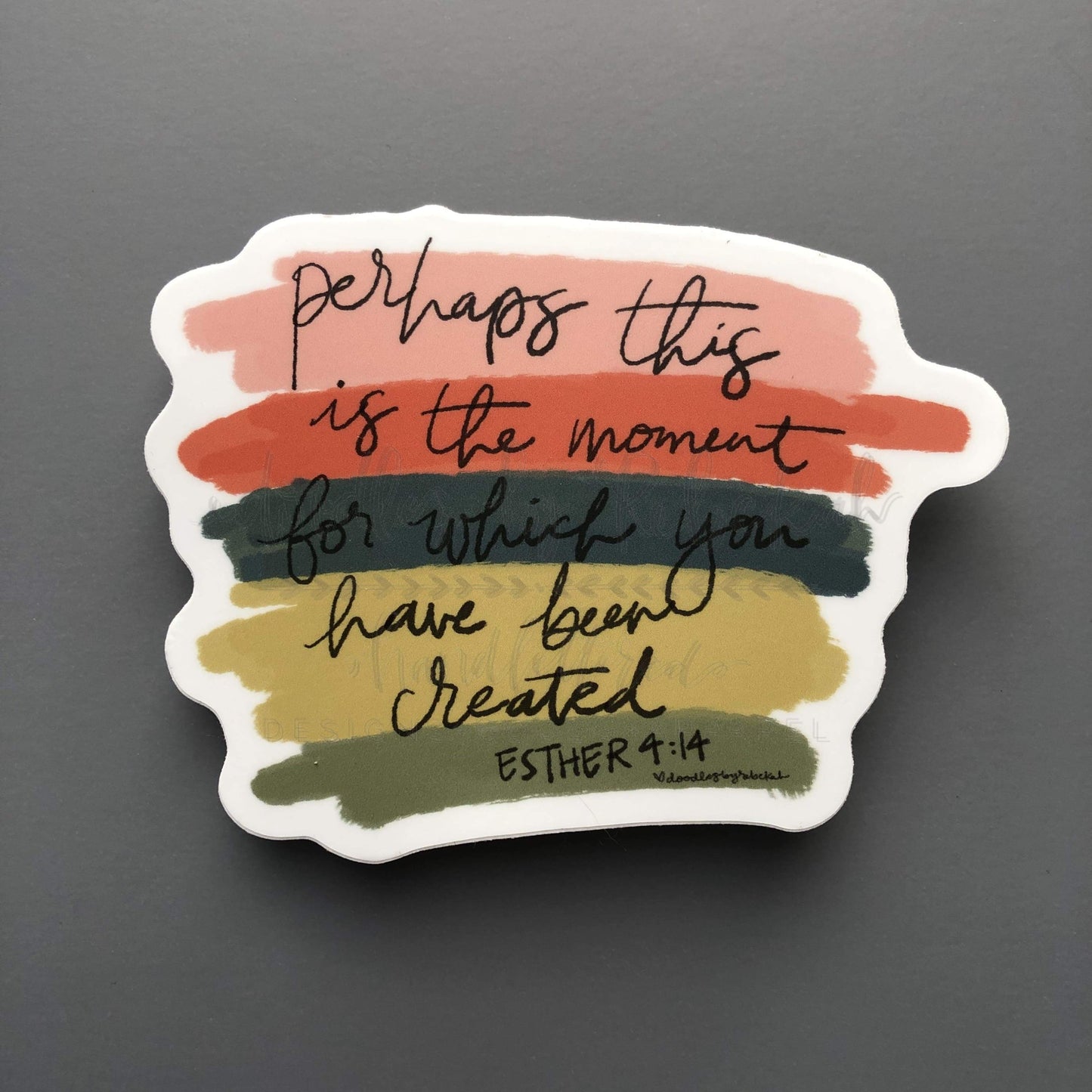Perhaps This Is The Moment Sticker