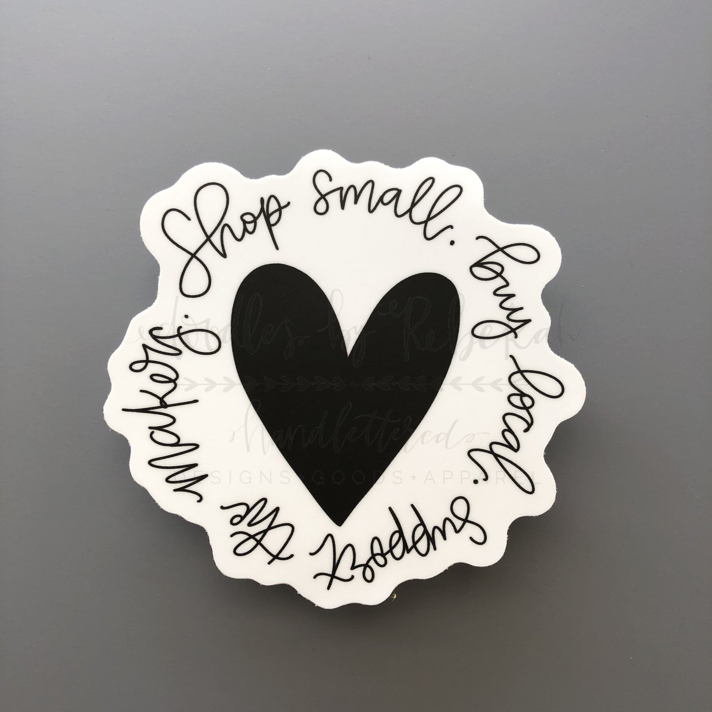 Shop Small -- Sticker - Sticker