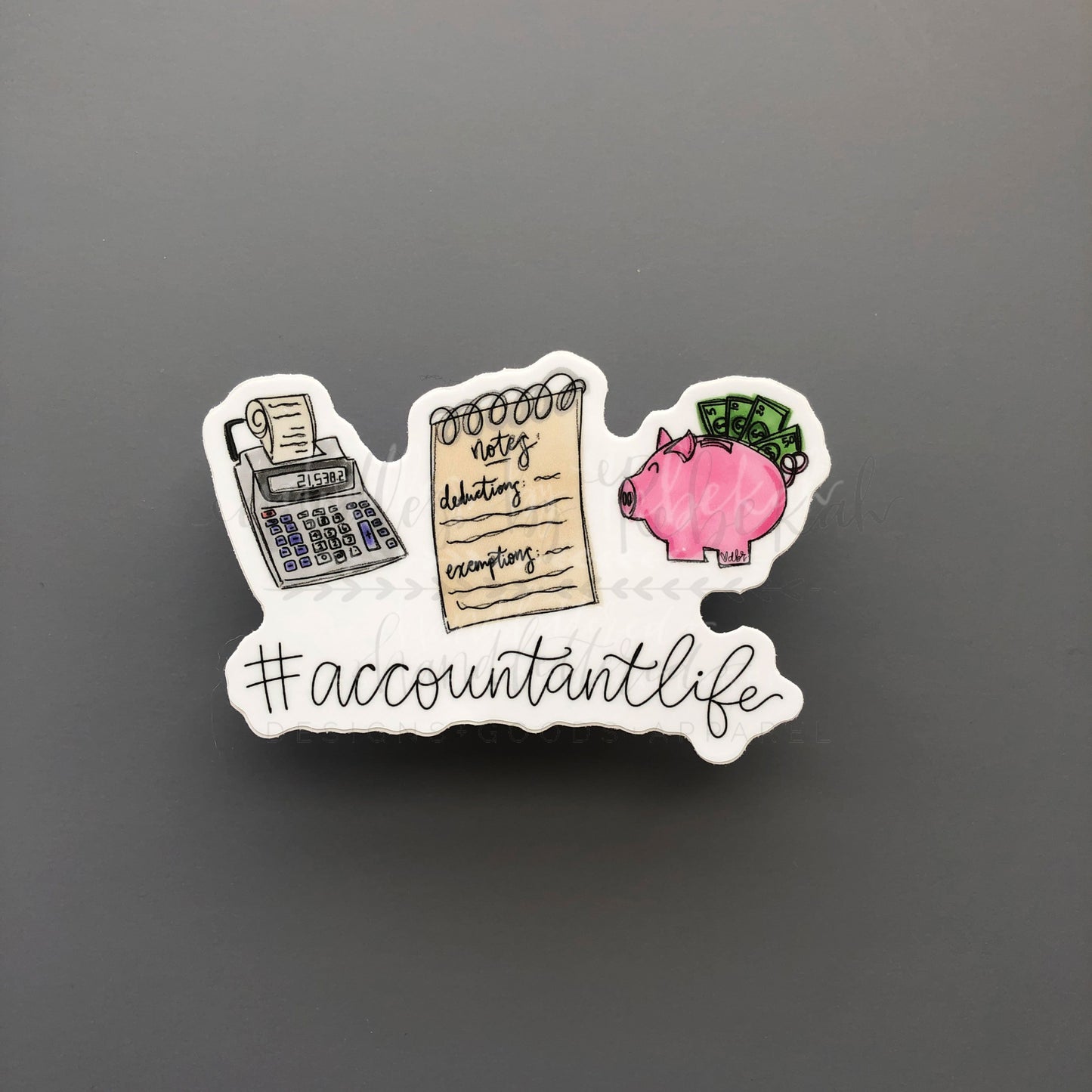 #AccountantLife Sticker - Sticker