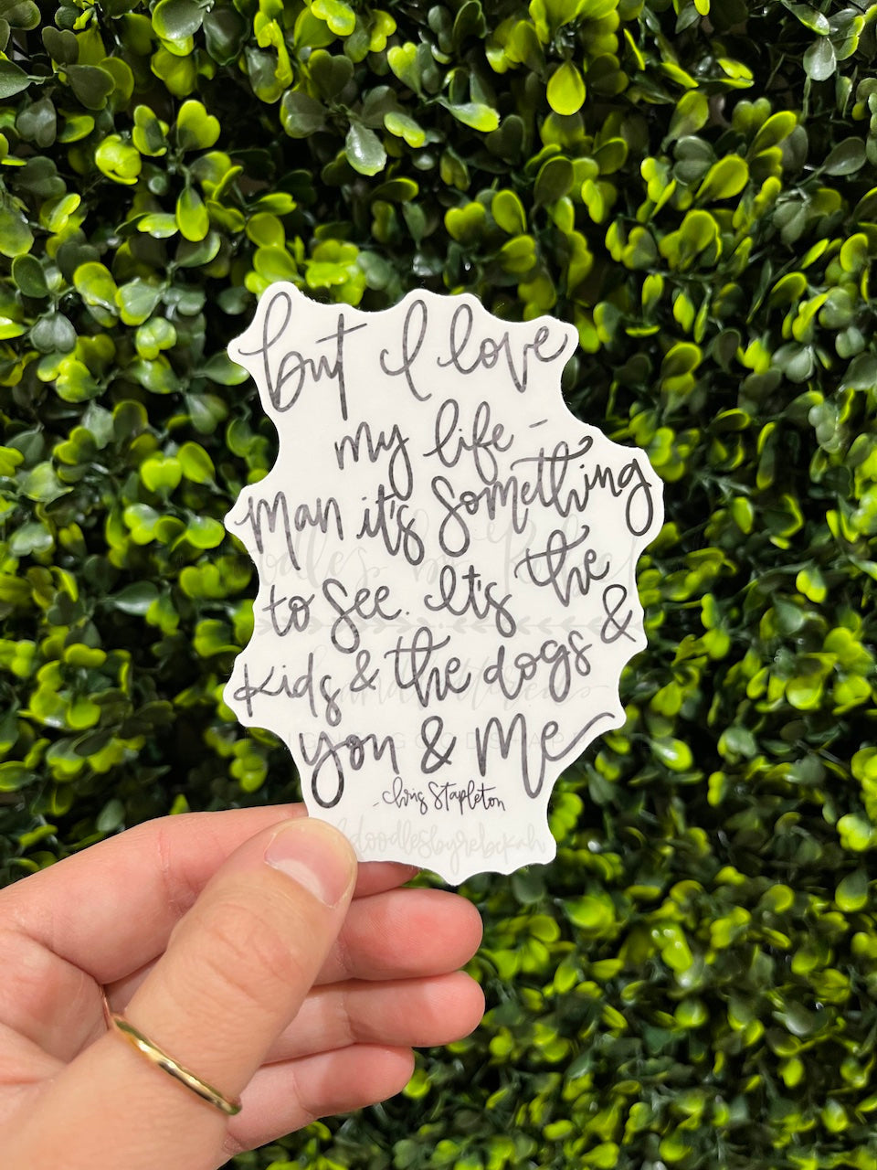 The Kids & The Dogs & You & Me Sticker