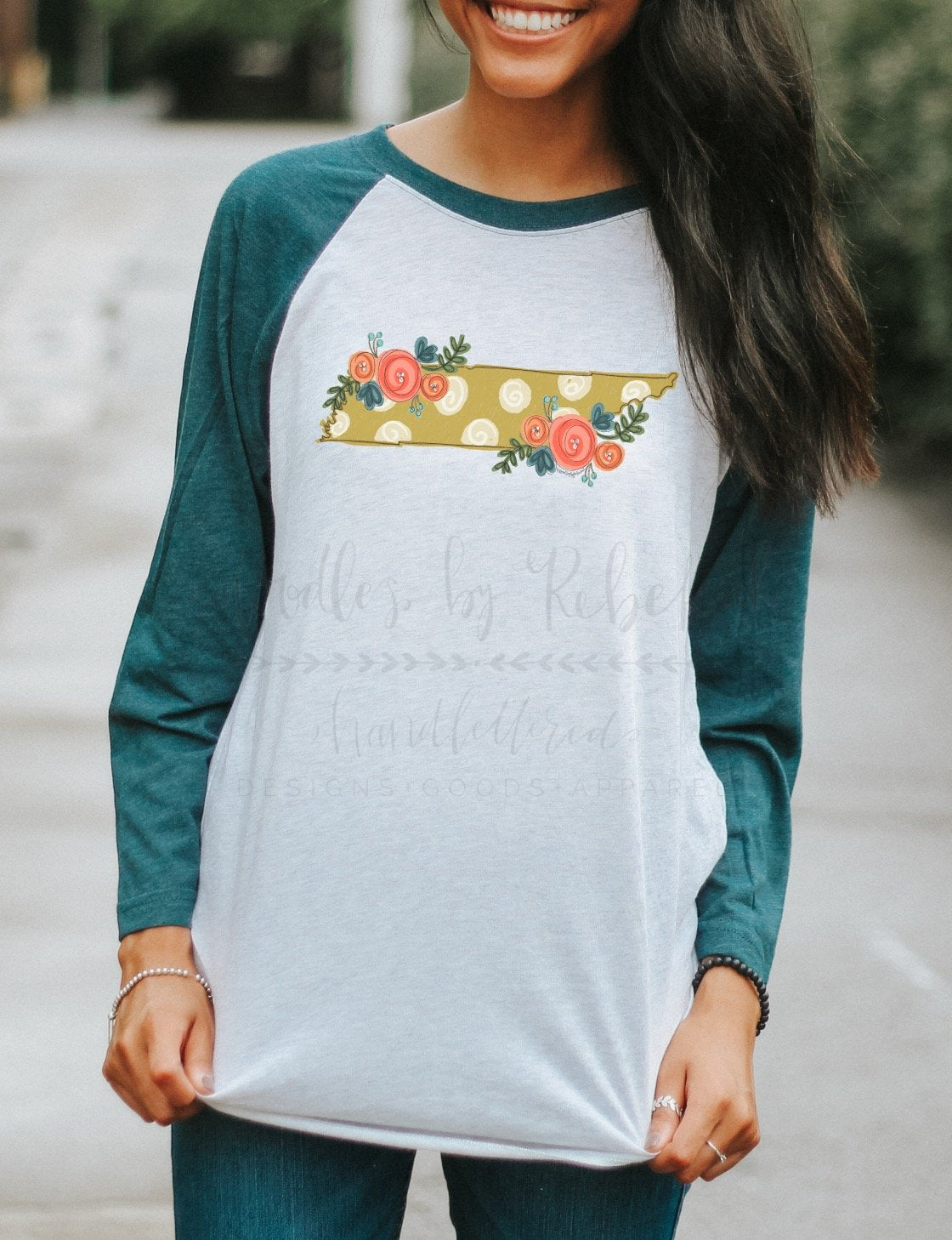 Tennessee Floral Dot