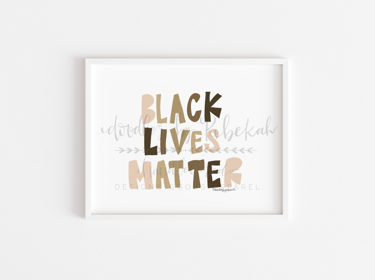 Black Lives Matter 8x10 Print