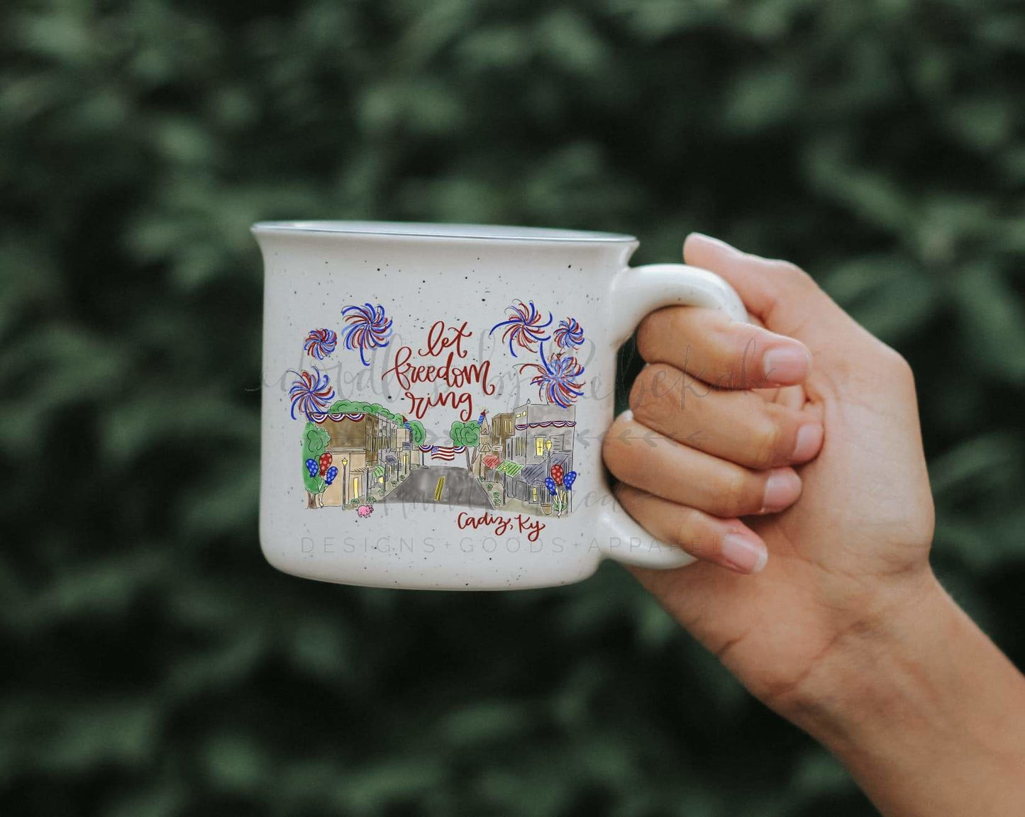 Let Freedom Ring - Cadiz KY Mug - Coffee Mug