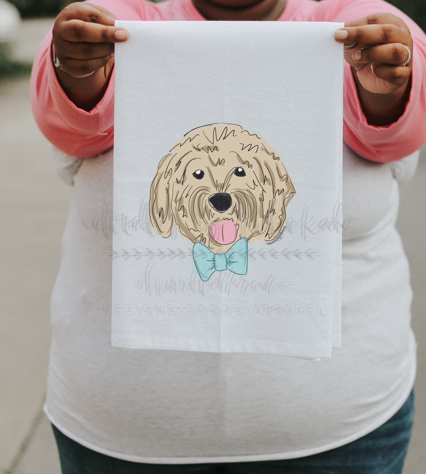 Golden Doodle Tea Towel - Tea Towels