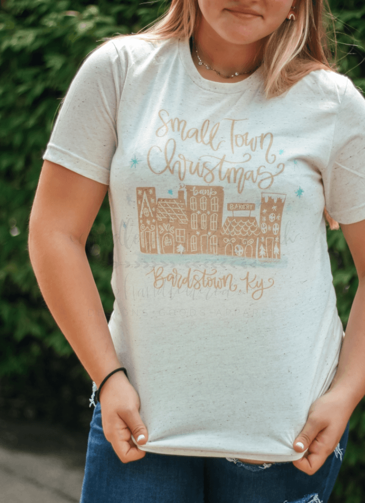 Small Town Christmas Tee