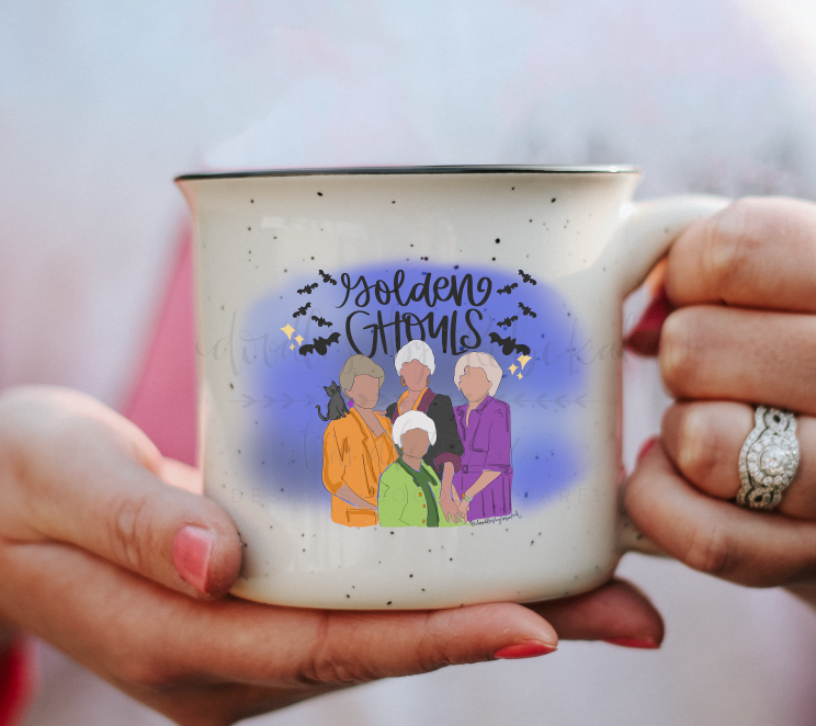 Golden Ghouls Coffee Mug