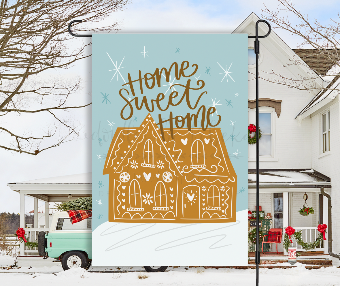 Home Sweet Home Garden Flag