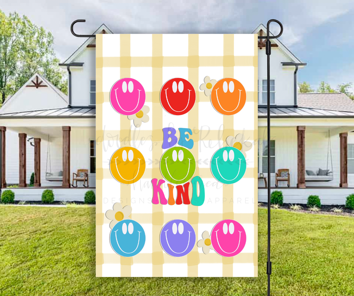 Be Kind Garden Flag
