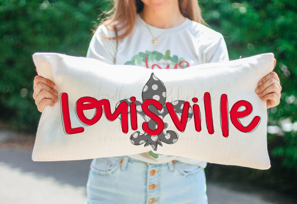 Louisville Fleur Di Les Lumbar Pillow
