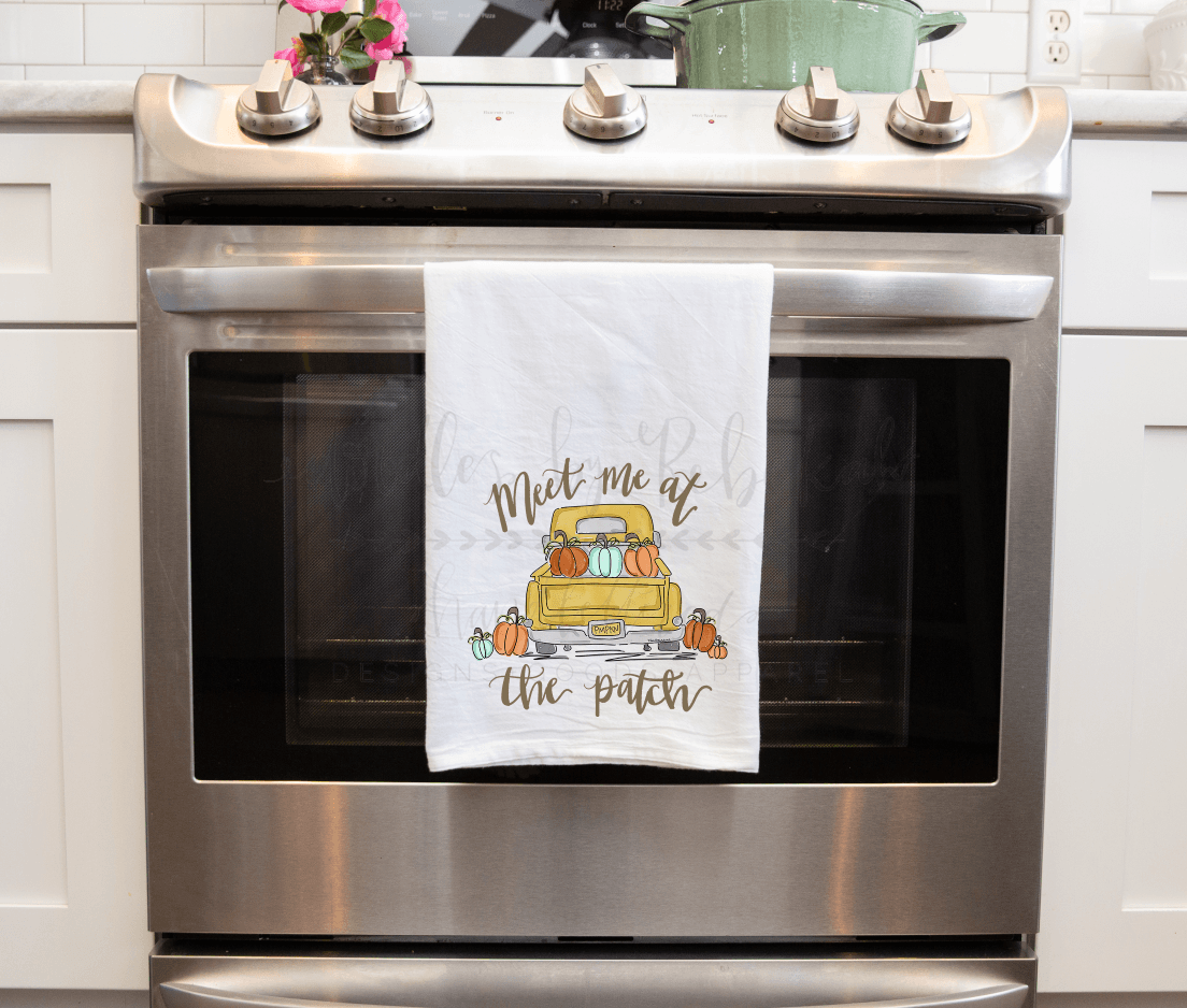 Meet Me At The Patch Tea Towel
