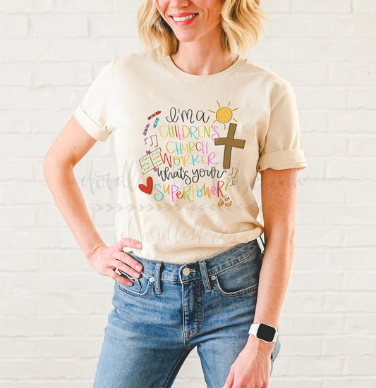 I'm A Children's Church Worker What's Your Superpower?