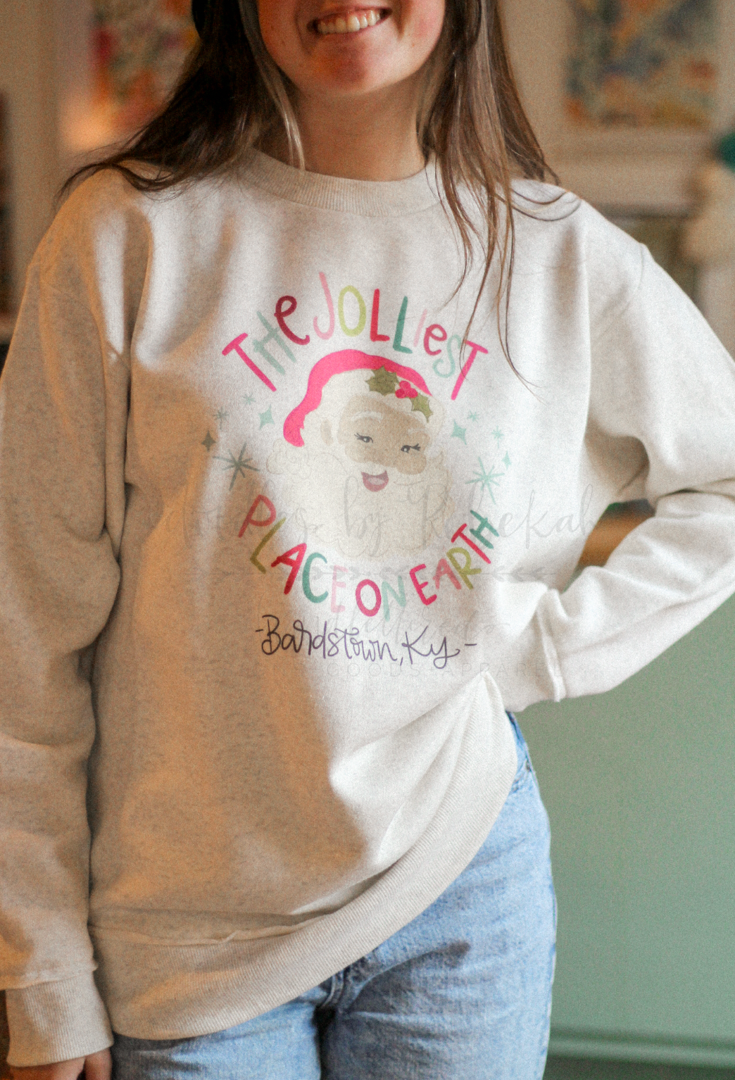The Jolliest Place on Earth - Custom Town Sweatshirt & Tee