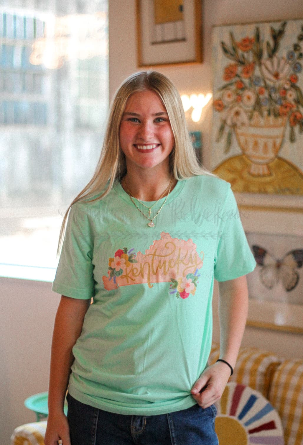 Kentucky State Floral Tee