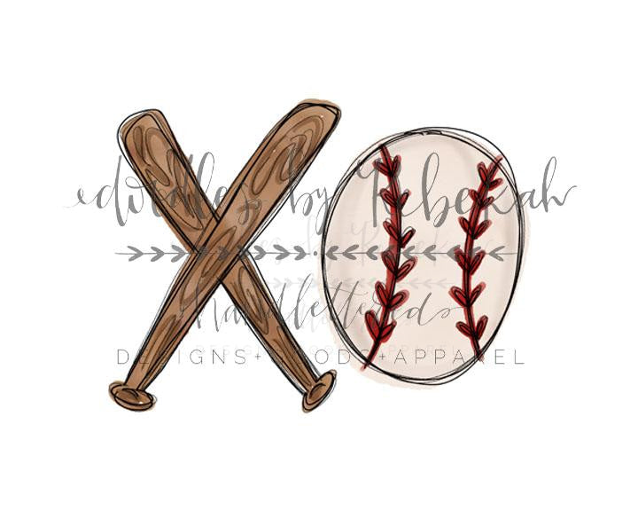 XO Baseball Sport Tee