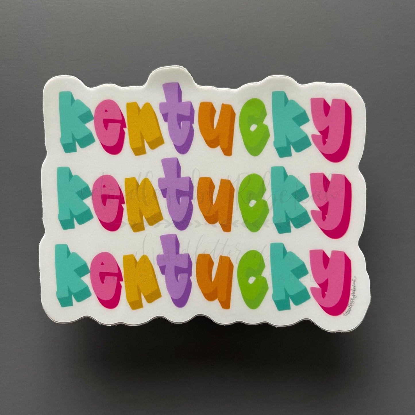Kentucky, Kentucky, Kentucky Sticker