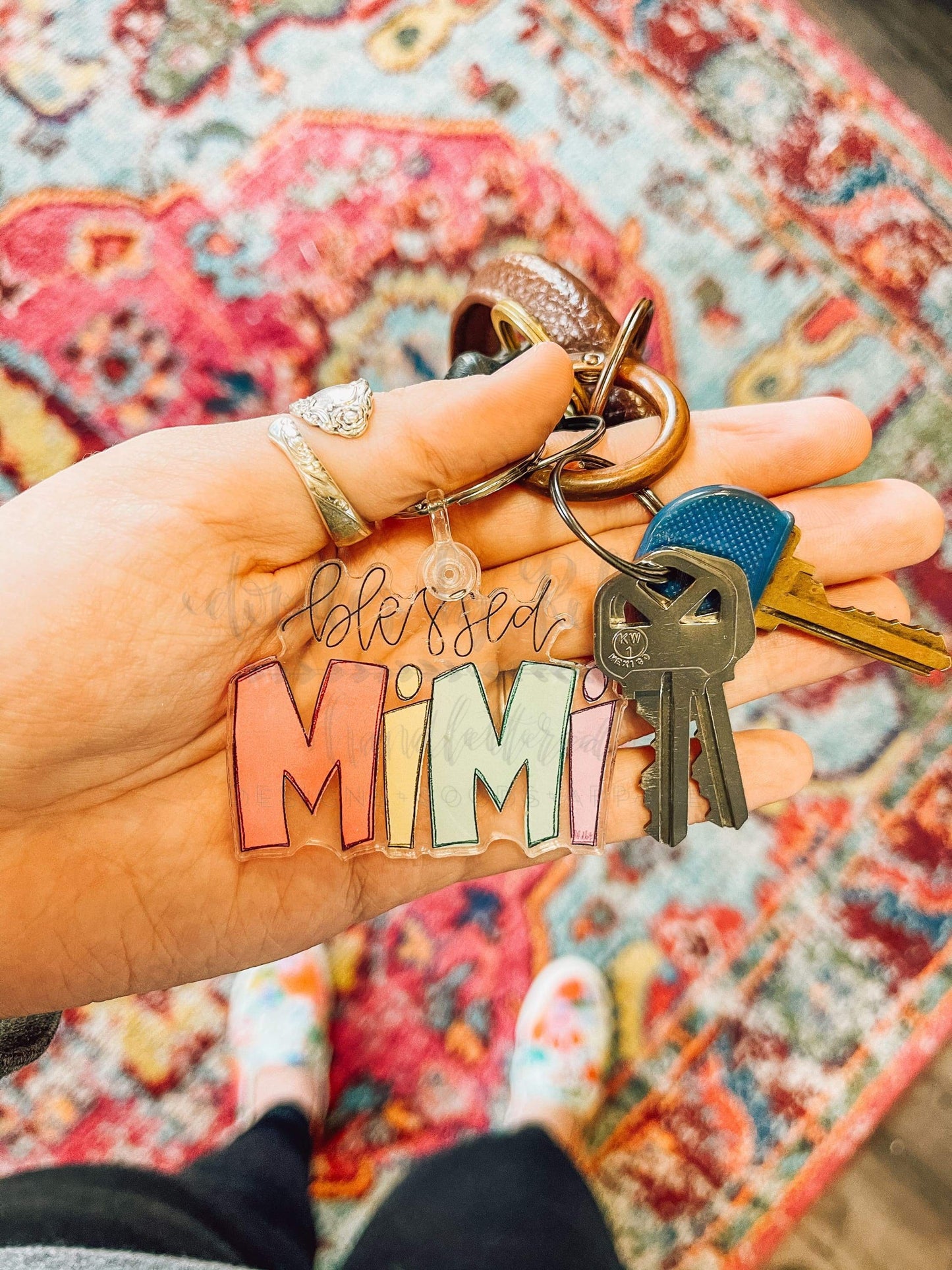 Blessed Mimi Acrylic Keychain
