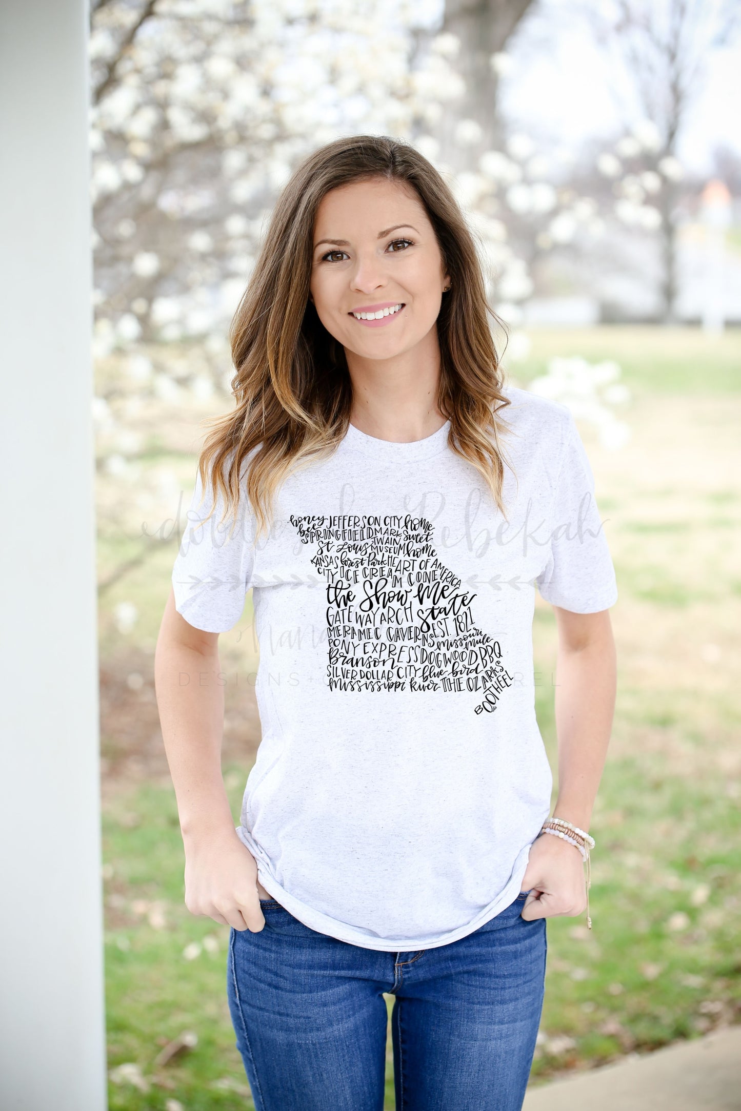 Missouri Word Art Tee - Graphic Tee