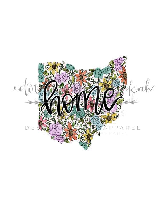 Ohio Floral - Graphic Tee