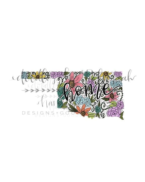 Oklahoma Floral - Graphic Tee
