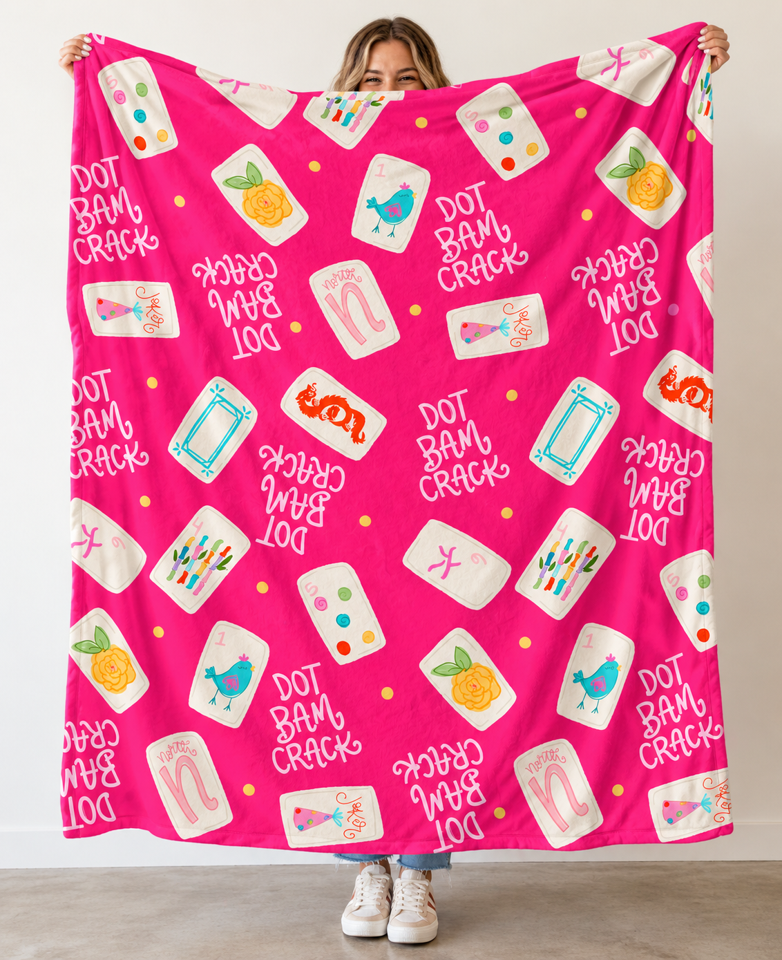 Mahjong Blanket