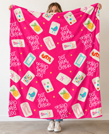 Mahjong Blanket