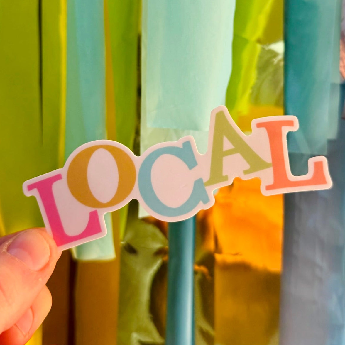 Colorful Local Sticker – Doodles by Rebekah Wholesale
