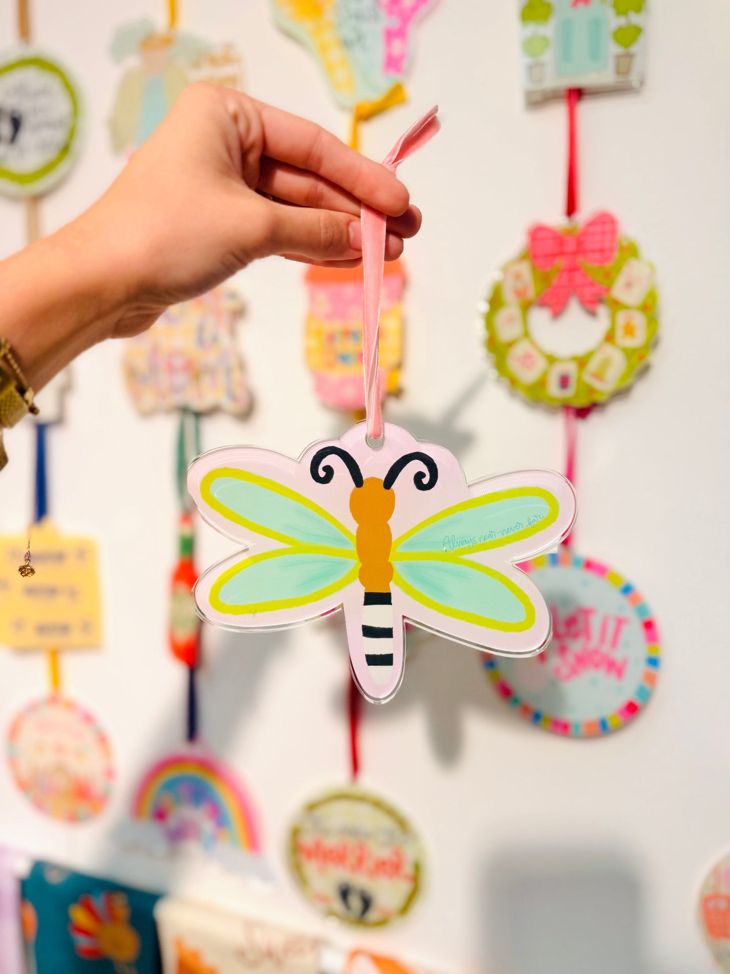 Dragon Fly Acrylic Ornament