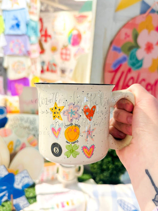 Create your Own Happy Coffee Mug - Coffee Mug