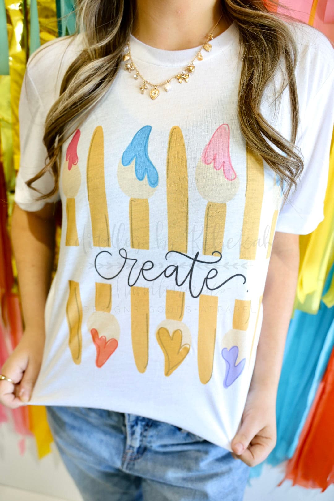 Create (Paint Brushes) Tee - Tees