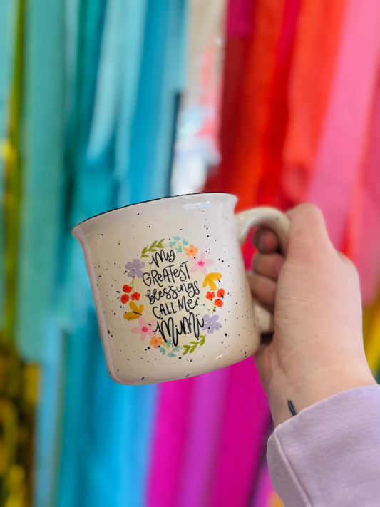My Greatest Blessings Call Me *Custom Name* Mug