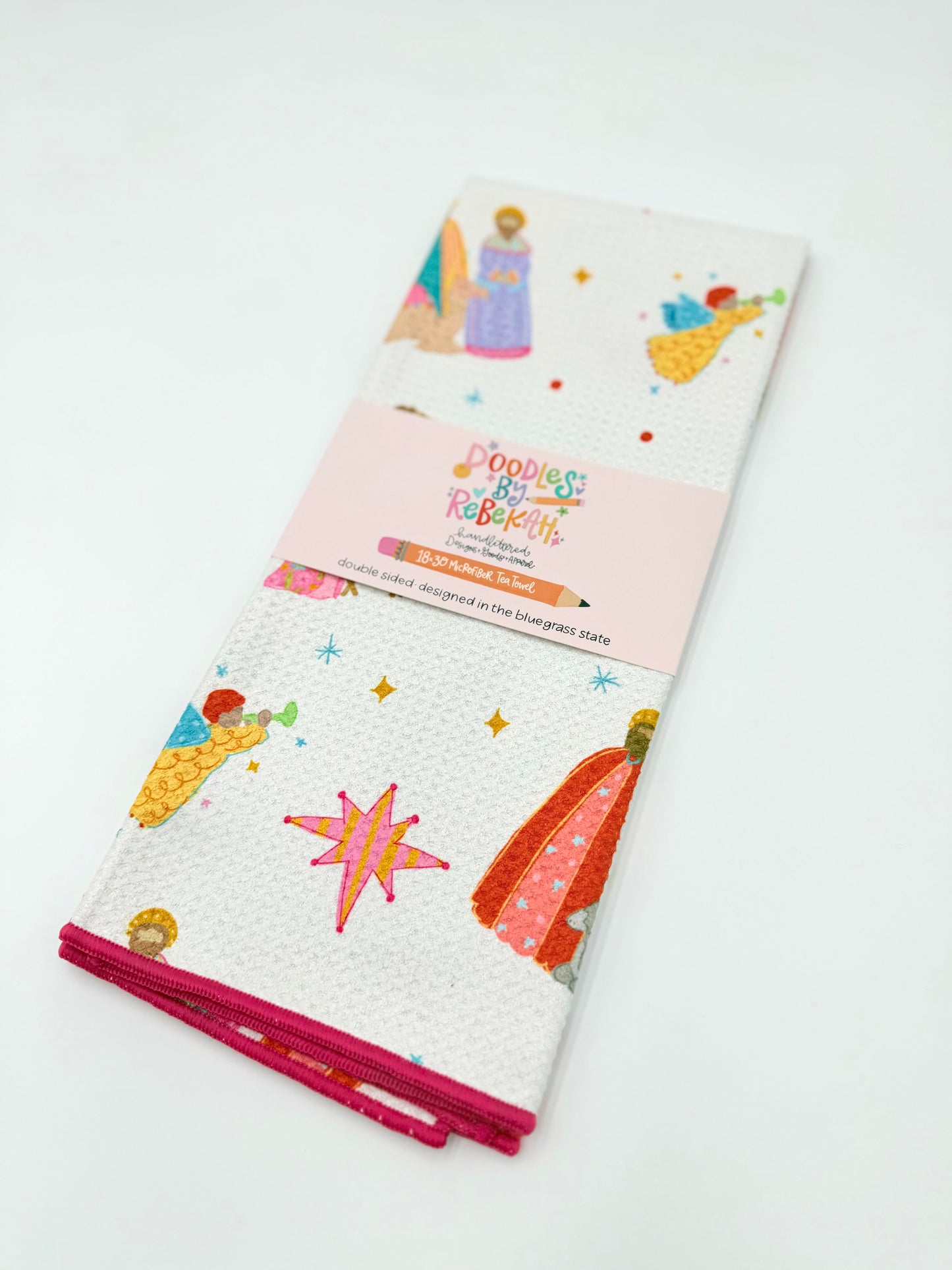 A Thrill of Hope- Microfiber Waffle Weave Tea Towel