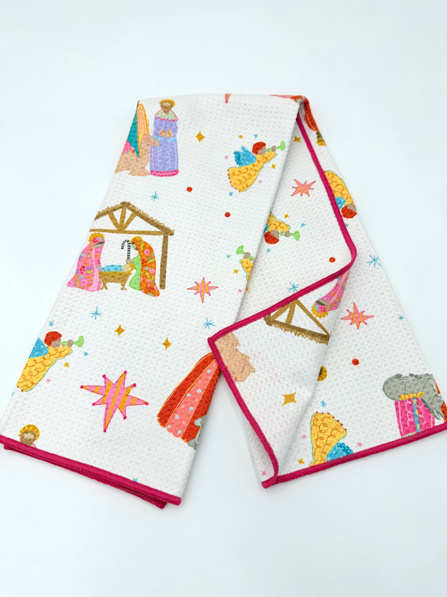 A Thrill of Hope- Microfiber Waffle Weave Tea Towel